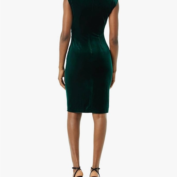 Vince Camuto Green Velvet Dress - Picture 2 of 4